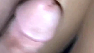 Dani Rubs His Big Dick on Sexy Legs of His Partner in Amazing Tan Pantyhose