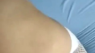 Innocent Stepsister Trapped in Bed, I Take the Opportunity to Fuck Her and Finish in Her Ass.