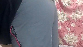 Blindfolded Wife Surprise Threesom Fuck Hubby and Black Friend - Part -1