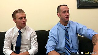 Fuck For The Promotion With Chris Strokes, Michael Vegas, Tory Lane - Brazzers