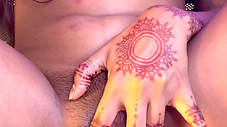 Long Didstance Sex, Student Friend Showed Her Naked Body on Video Call for the First Time and Is Do Hard Fingering