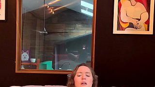 Blonde tight pussy babe solo toy fun in glamour masturbation