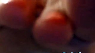 Foot Fetish Webcam Show with Amateur Babe