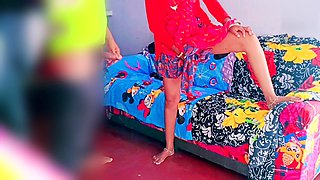 Indian Bhabhi Home Alone Cheats on Her Husband and Gets Fucked by Devar