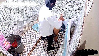 Fucking in the Toilet Doggy Style