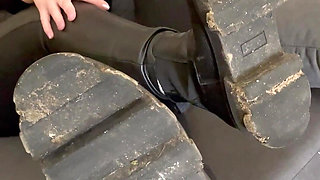 First Boot Licking
