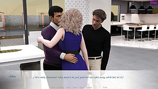 My Stepbrother 's Wife #44 Alan kissed Justine in front of John-highlight