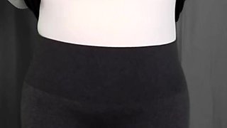 Underneath This Innocent Tee and My Almost-see-through Leggings, I'm Hiding a Surprise!