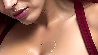 Sexy Redhead Digital Art 3D Animation