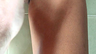 Instant Discipline After Making Pee in the Kitchen