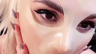 Beautiful blonde nanny and big boobed blonde MILF get pumped