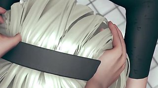 Bathroom Facefuck with 2b (nier Automata Animation)