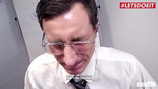 LETSDOEIT - Horny Secretary Vanda Angel Sucks and Fucks Her New Boss