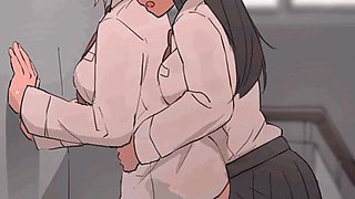 Filling her from behind