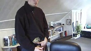 Straight Boy Jonathan Jerks Off