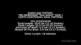 Giada Shg Testing The Handmade Dap Addict Size L (With Additional