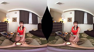 Asian gorgeous nymph VR sex
