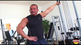 Hot Blonde Fucked Hard After Workout