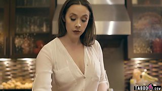 Cheating husband fucks mom wife and his young babe mistress