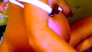 Pregnant Amateur with Big Tits on Webcam