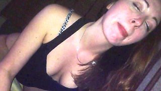 Sexy Russian Girl Masha Gives a Deep Throat Blowjob on Webca