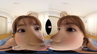 Idol 2: Blowjob, Brunette  Asian VR Porn