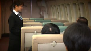 Haruka Miura does her best to satisfy the horny passenger