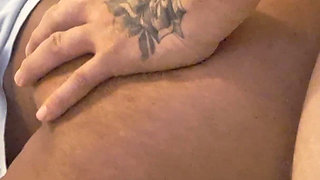 My Beautiful Big Ass Milking My Cock Again with Her Year