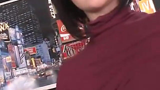 Horny girl gets dick in her hole