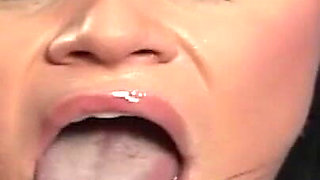 Slut Brunette Fucked Hard Cum From Floor Licking