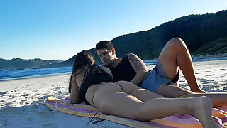 HOT couple on the beach