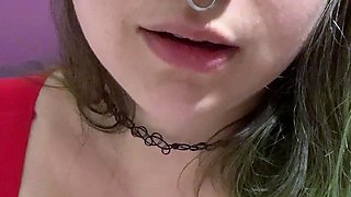 Pale amateur teen brunette Lynn Love