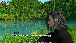 Elmwood University #23 - Romantic Date with Hot Busty Goth Girl