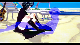 One Punch Man Hentai - Fubuki Handjob and Fucked - Japanese Asian Manga Anime Film Game Porn