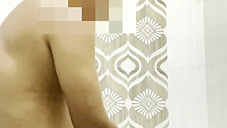 Toilet sex Asian couple