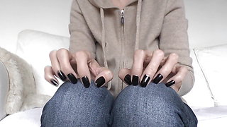 Lady Victoria Valente - Black Fingernails