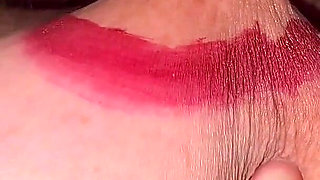 Sucking My Tit Milk W Lipstick Areola
