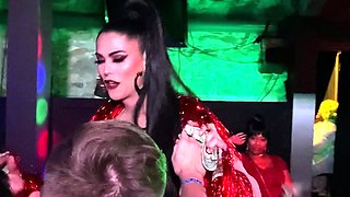 Slutty amateurs sucking cocks in group sex party