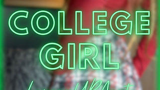 College Girl Cheerleader in Professor's Office Fit Petite Redhead LeverageURAssets - 580