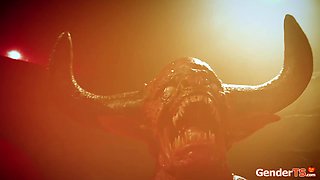 Transpirella anals to get the upper hand on Satan and demons