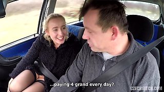Anal Sex With Whore Gianna In A Taxi
