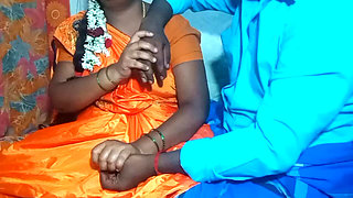 Beauty full Indian village couple romance