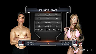 Cassidy Luxe vs James Bang - Fierce Match Ends In Hard Fucking