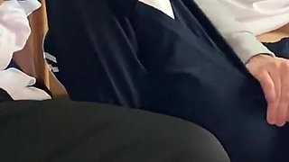 Two Girls Tangled in Shy Chaos, Bodies Colliding in Playful Heat. - B