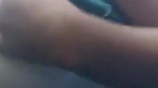 Desi Aunty Play with Big Boobs in the Bus