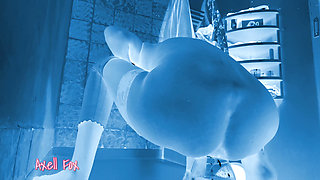 Sperm Drain 8. French MILF Drains Cum in Bathroom! X-ray Design.