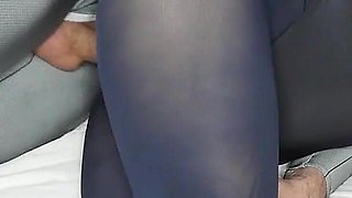 Mari Galore Workout Nylon Pantyhose Sex