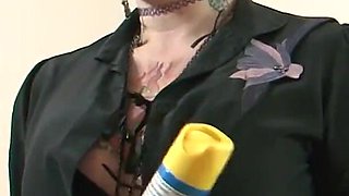 Horny tattooed Tallulah Tease gets pounded and milked by Sam Bourne