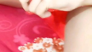 Newly Married Couple Enjoying with Dildo Experience