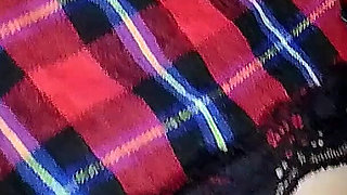 Fucking All the Holes of My Stepsister Dressed as a College Girl - Rubbing Ass, Masturbation, Vaginal & Anal